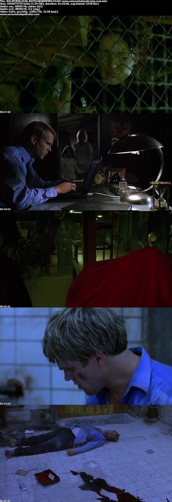 Capturas de la película.
