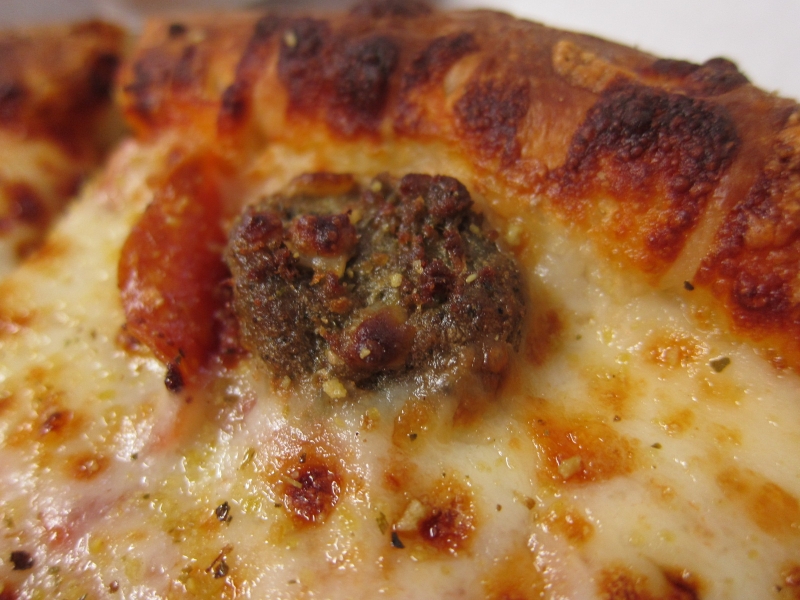 Review Papa John's Meatball and Pepperoni Pizza