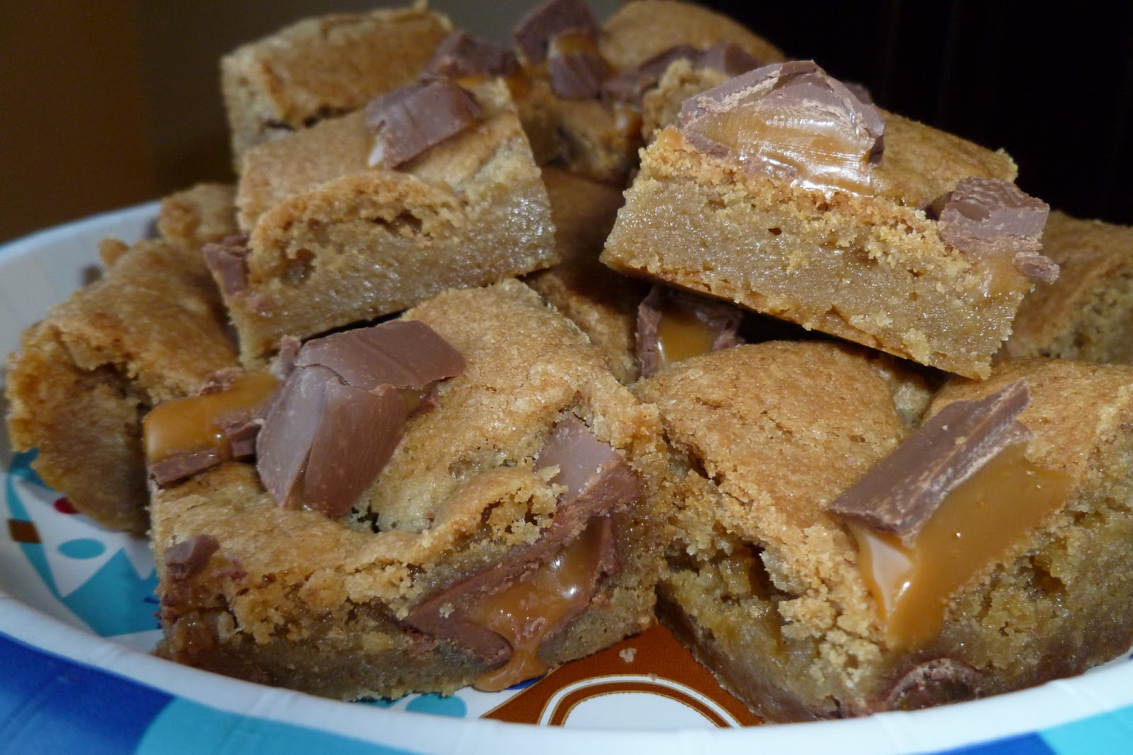 The Pastry Chef's Baking Caramel Overload Blondies