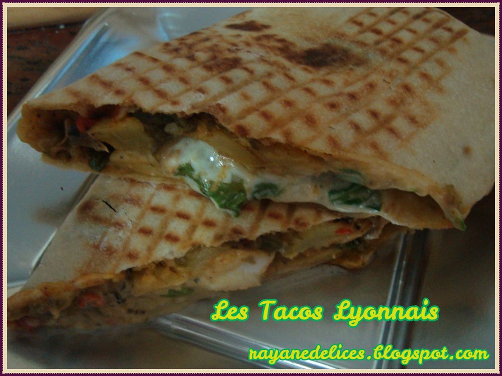 RAYAN DELICES Les Tacos Lyonnais de Sherazad