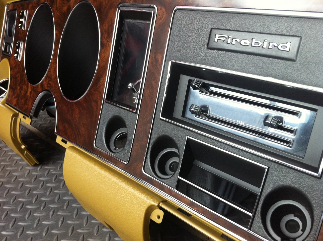 Just Dashes Production Center: 1969 Pontiac Firebird Instrument Bezel