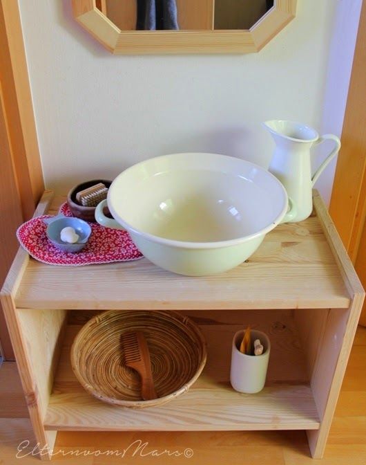 Ejemplo de baño Montessori