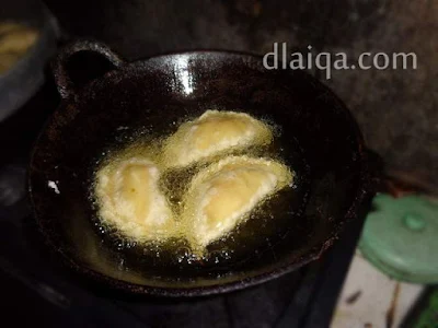 proses goreng pastel