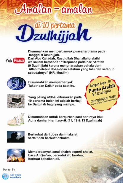 KELEBIHAN 10 AWAL ZULHIJJAH Zulhijjah