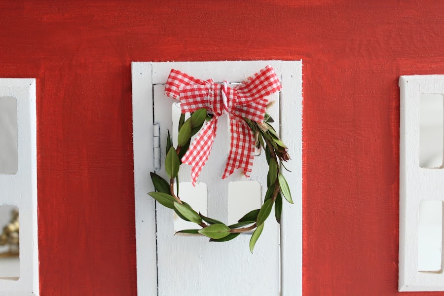 casitas de navidad estilo nórdico diy