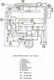 Diagram On Wiring: EGR System Layout Wiring Diagrams Of 1977-1979 BMW 320i