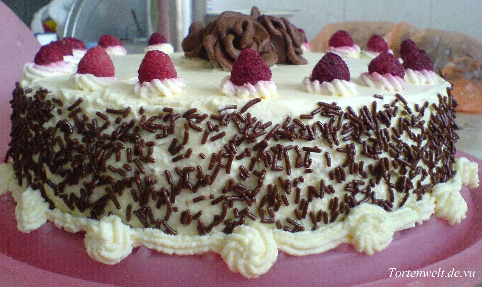 Meine Tortenwelt: Himbeer-Sahne-Torte