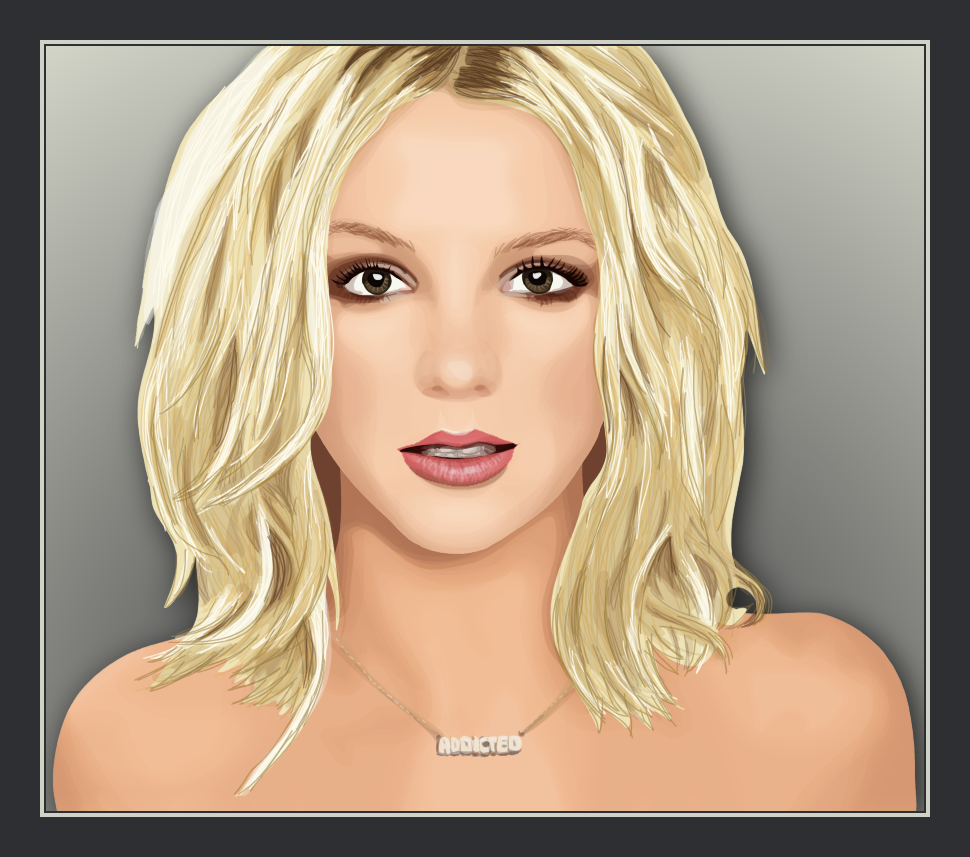 Cartoon Pictures of Britney Spears