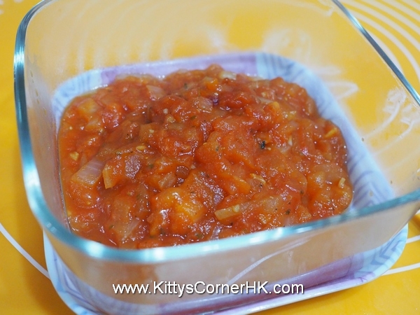 Tomato Sauce Topping DIY recipe 蕃茄醬食譜