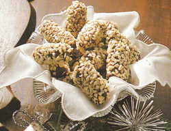 Sausainiai migdolų kankorėžiai receptas