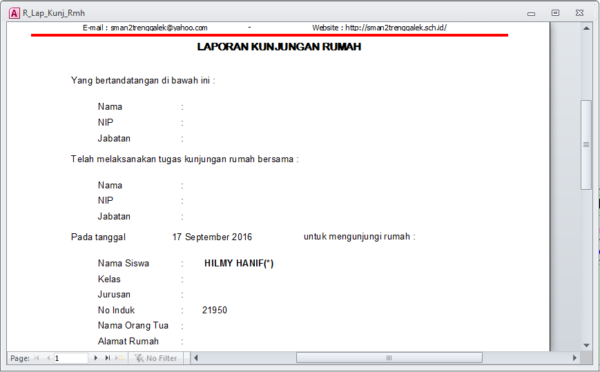 Aplikasi Bimbingan Konseling Gratis dilengkapi Cetak Laporan