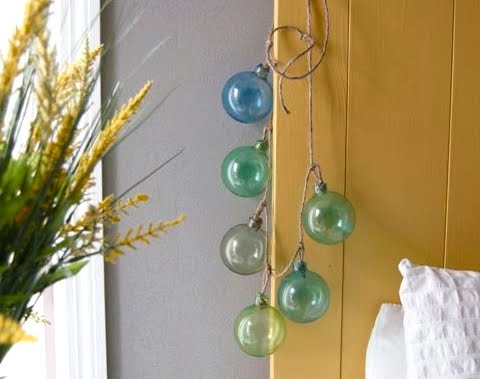 glass float ornaments
