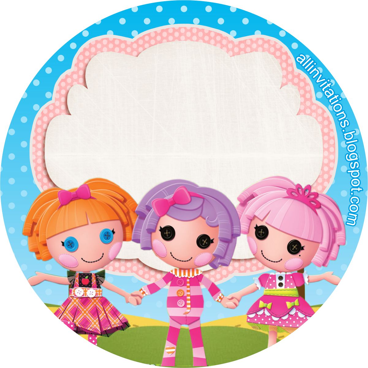 Lalaloopsy – Birthday Printable, image size:1201x1201