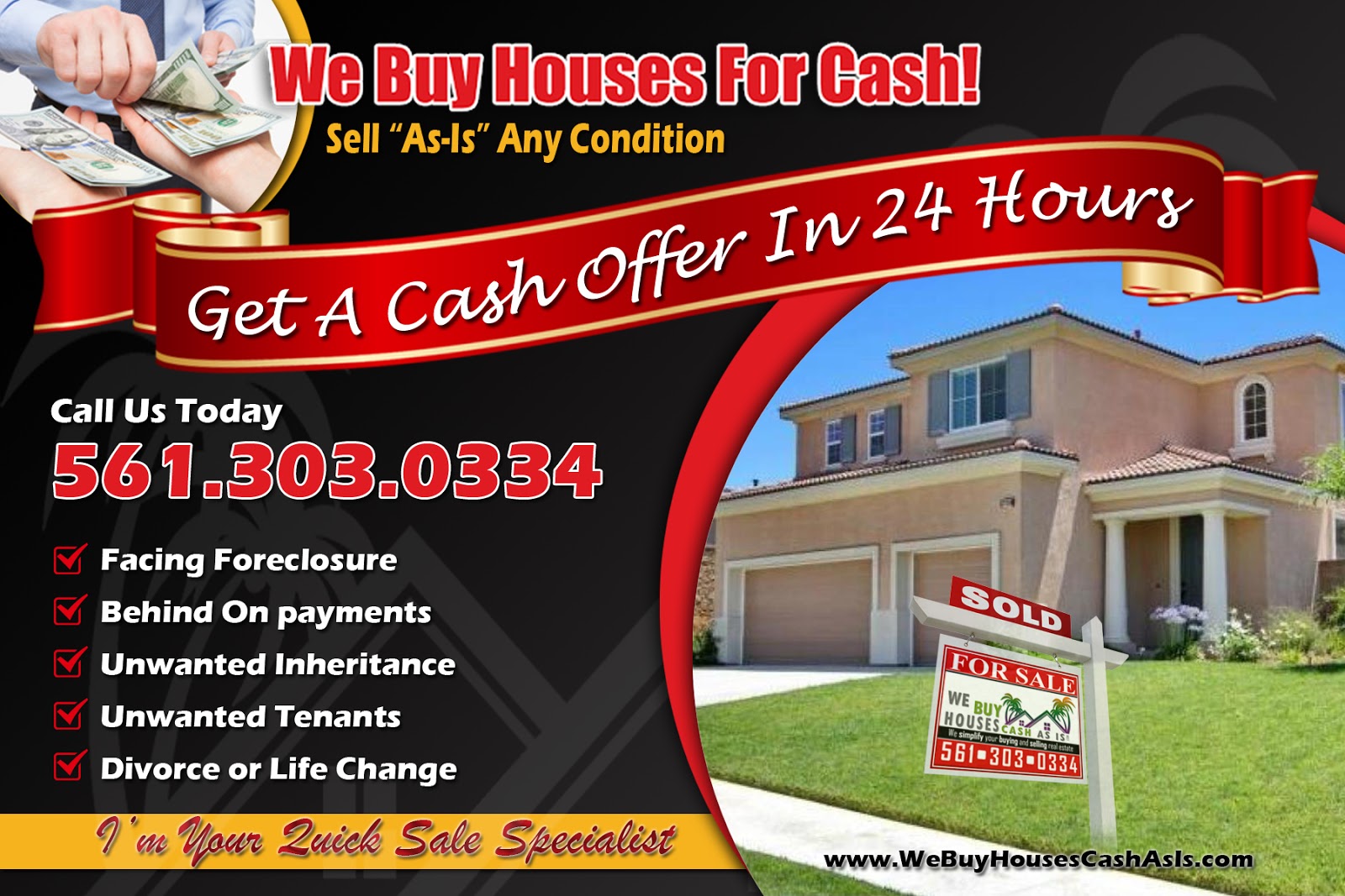 Sell My House Fast Lakeland Boracina Cash Home Buyer - We Buy Houses Polk