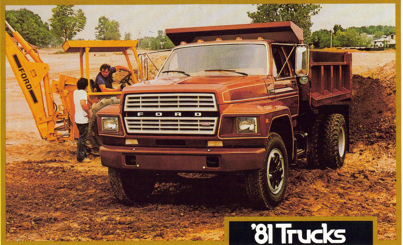 transpress nz: 1981 Ford F series dump truck