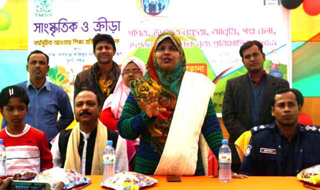 Held cultural and sports competitions in Dhunate ধুনটে শিক্ষার্থীদের সাংস্কৃতিক ও ক্রীড়া প্রতিযোগিতা অনুষ্ঠিত