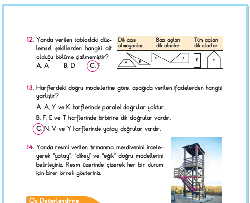 3. Sınıf Berkay Yayınları Matematik Çalışma Kitabı 56. Sayfa Cevapları 2. Ünite Değerlendirmesi 3. Sınıf Berkay Yayınları Matematik Çalışma Kitabı 56. Sayfa Cevapları 2. Ünite Değerlendirmesi