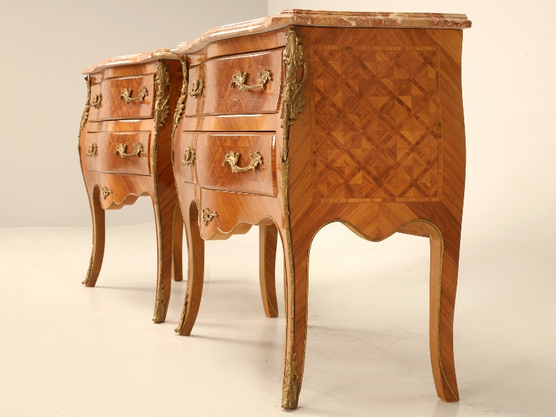 Classic Italian Bombe Commode Luxury Classic French Furniture