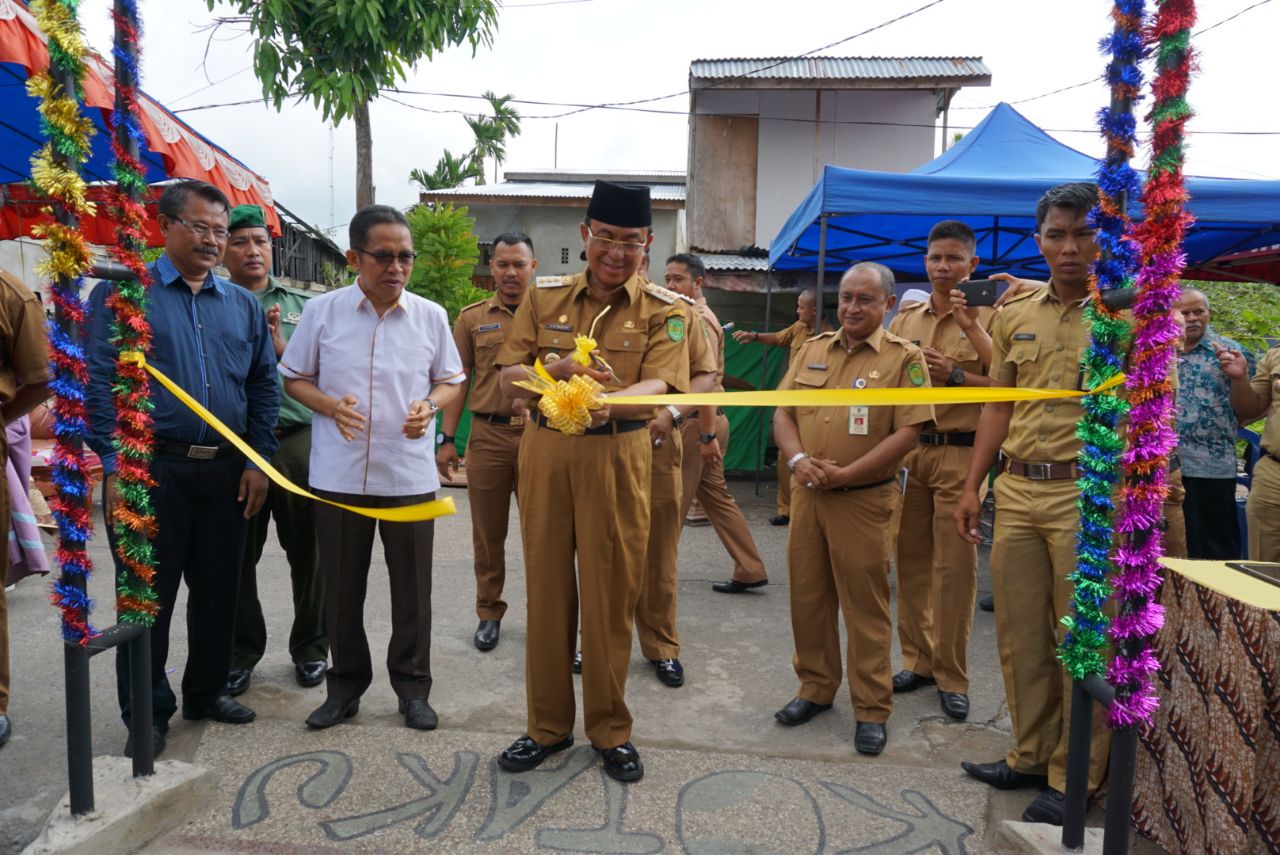 Bupati Inhil Resmikan 'Kampoeng Selfie'