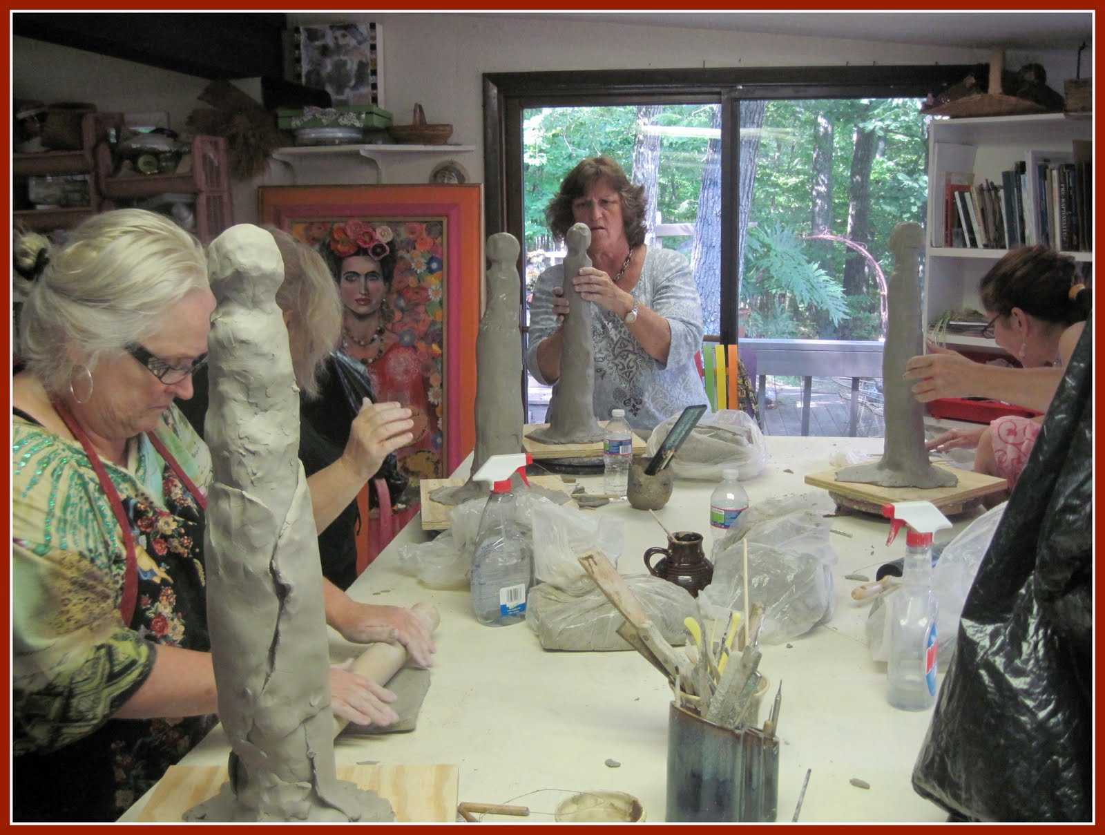 Healing Woman FIRST RESIDENTIAL SCULPTURE CLASS