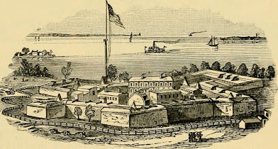 Fort McHenry, Baltimore, from Our Country's Story; an elementary history of the United States by EM Tappan (1908)