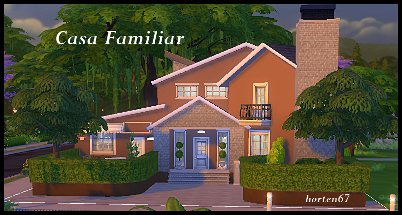 Mis casas y mas con los Sims 4 - Página 16 Casafamiliar
