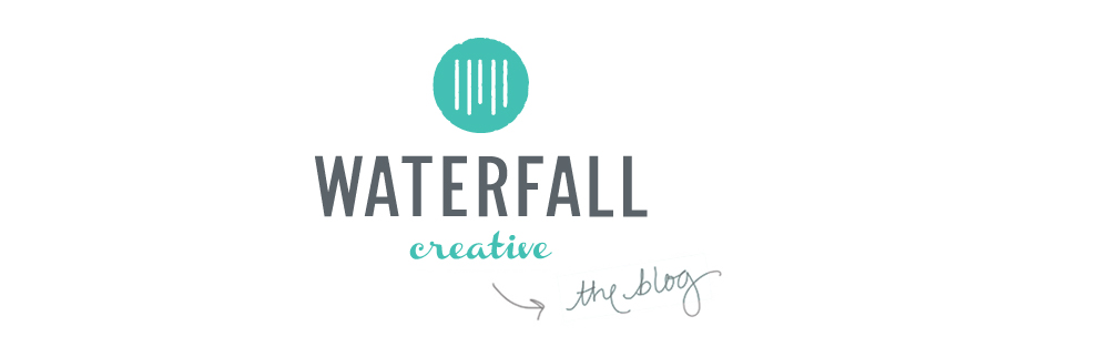 Waterfall Creative blog style