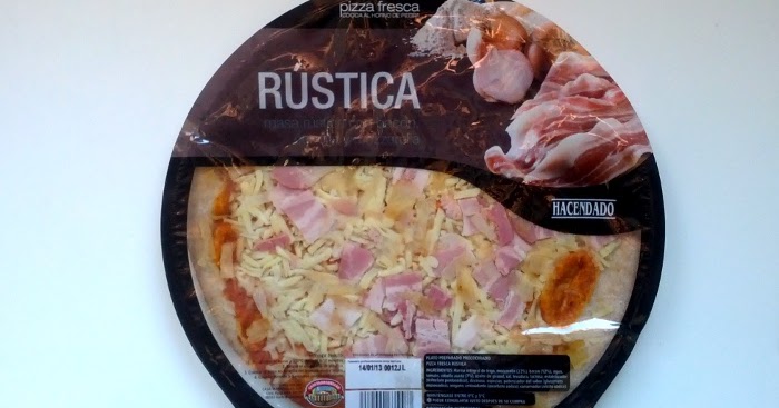 image of Pizza rústica HACENDADO el blog de las marcas blancas