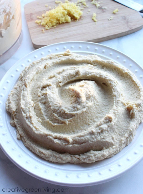 How to make hummus - easy recipe that uses instant pot