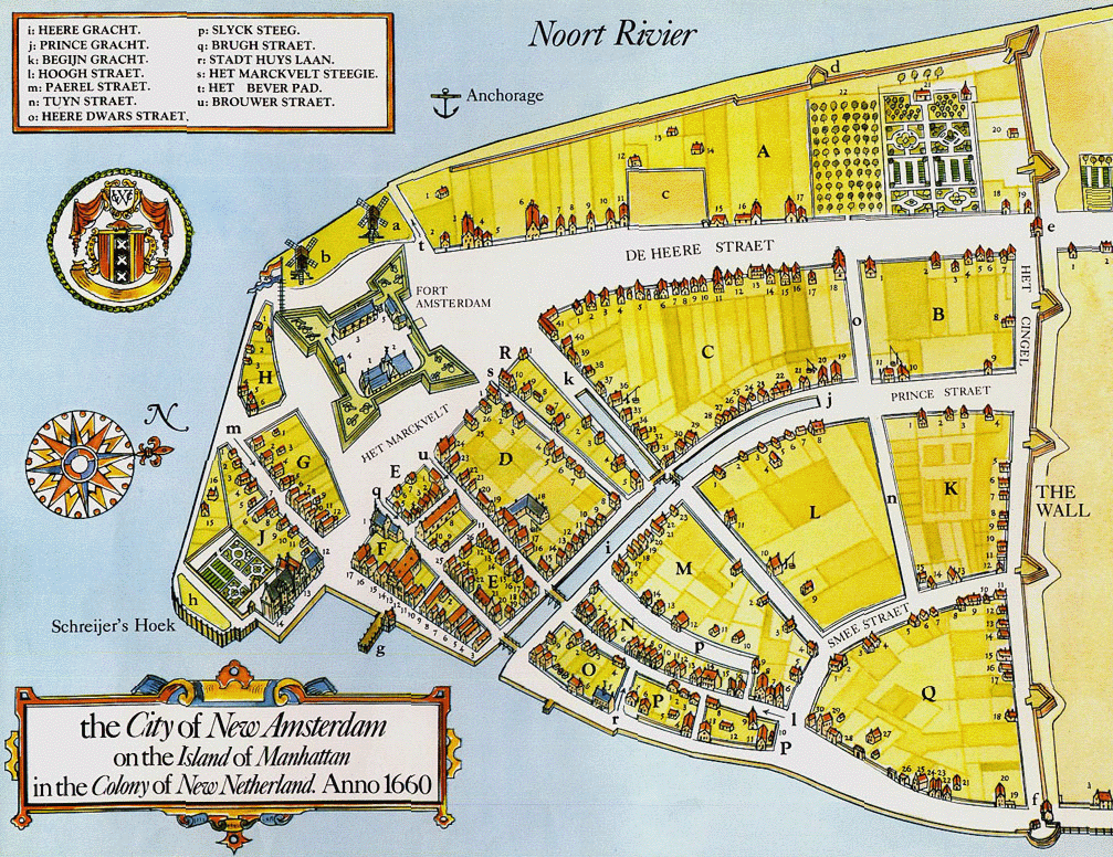 NEW YORK CITY looking back: Original Settlement in NYC