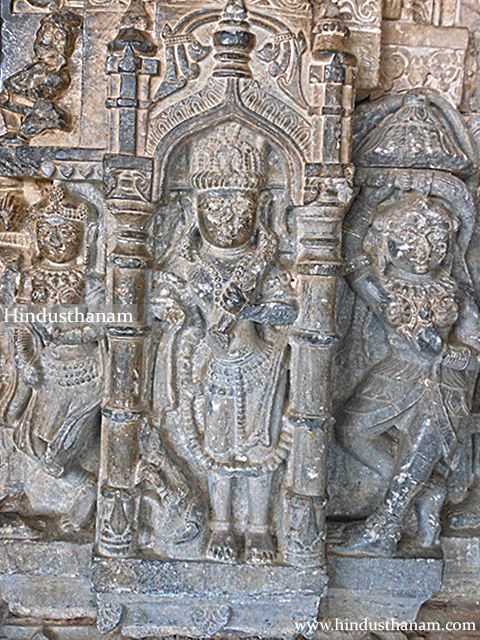 Sculptures in Gopinath Temple Bhangarh