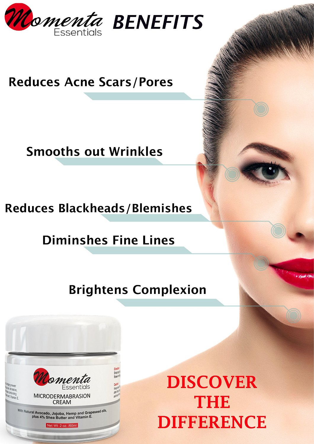 Momenta Essentials Microdermabrasion Cream Scrub MISS WARVEEN