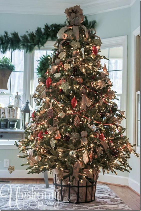 Decoração e Invenção*: Idéias prá esconder o pé da árvore de Natal