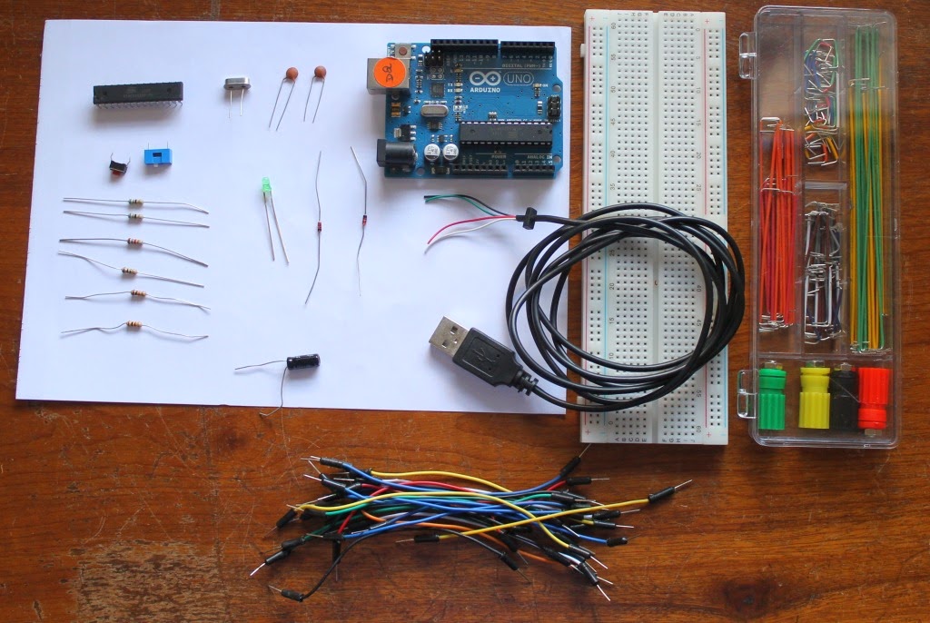 DQSoft: Metaboard na Protoboard, Passo a Passo