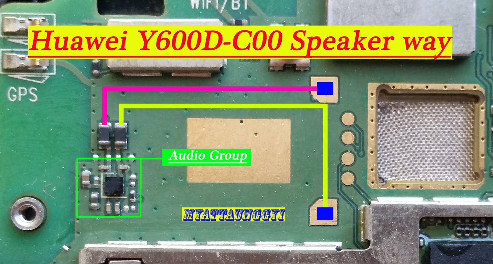 Huawei Y600DC00=Y610 Jumper Way