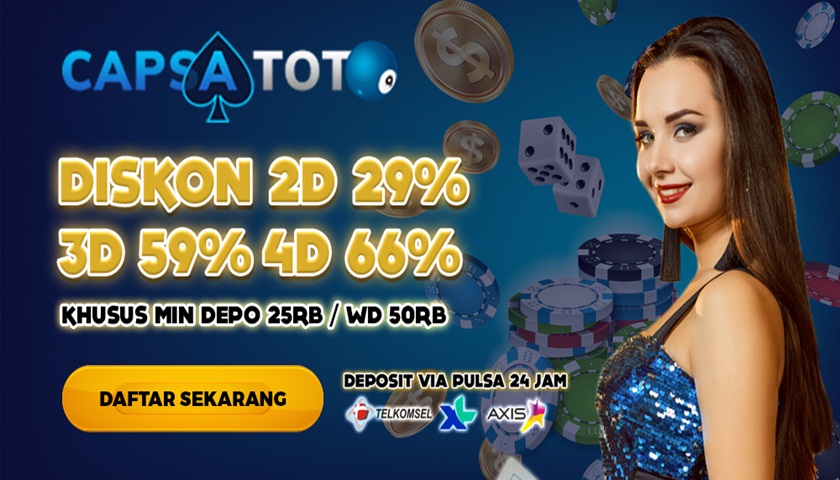 Capsatoto - Bandar Togel Online Via Pulsa | Agen Togel