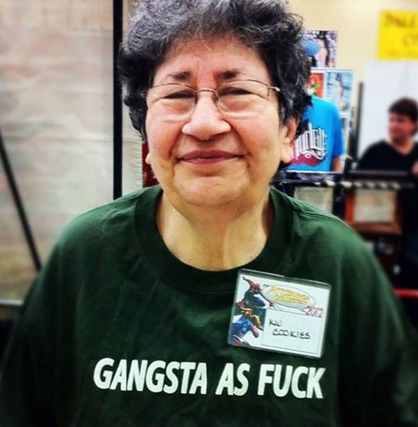 Grandma is 'Gangsta As Fuck'   PYGear.com