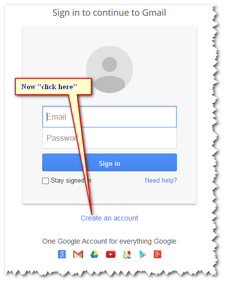 How to Sign Up Gmail3