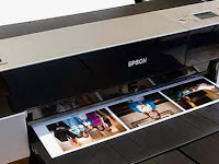 Print test results with Epson printer L1800