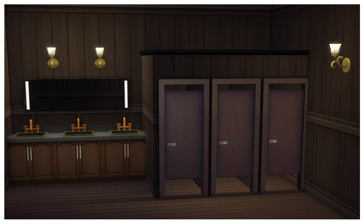 My Sims 4 Blog Simple Toilet Stall Door by Menaceman44