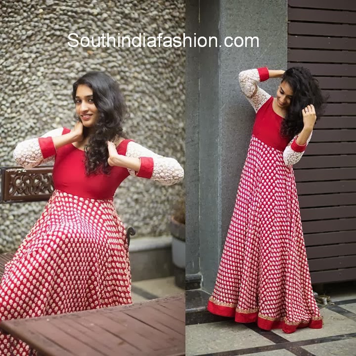 Stunning Floor Length Anarkali's by Anitha Reddy –South India Fashion