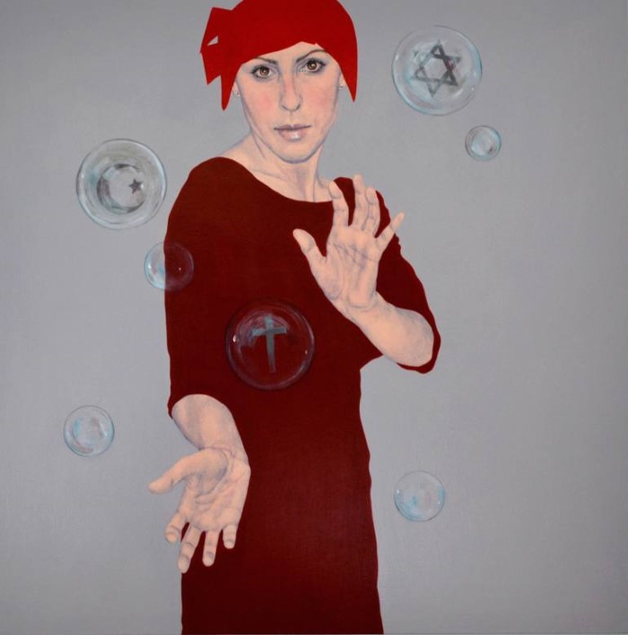 Плоские и однотонные цвета. Barbara Bonfilio