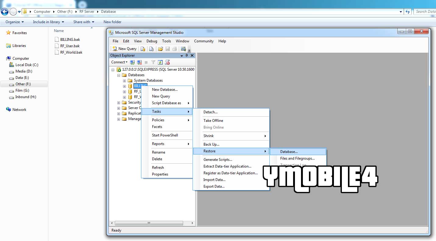 Tutorial RF Offline Step 26