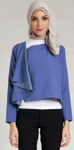 Model baju kerja muslim wanita yang moderen Model baju kerja muslim wanita yang moderen