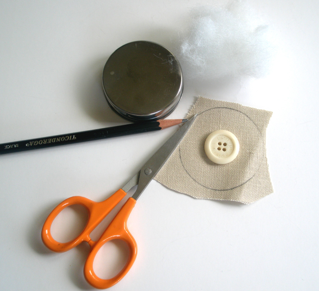How to Make FABRIC BUTTONS - Kit and No Kit