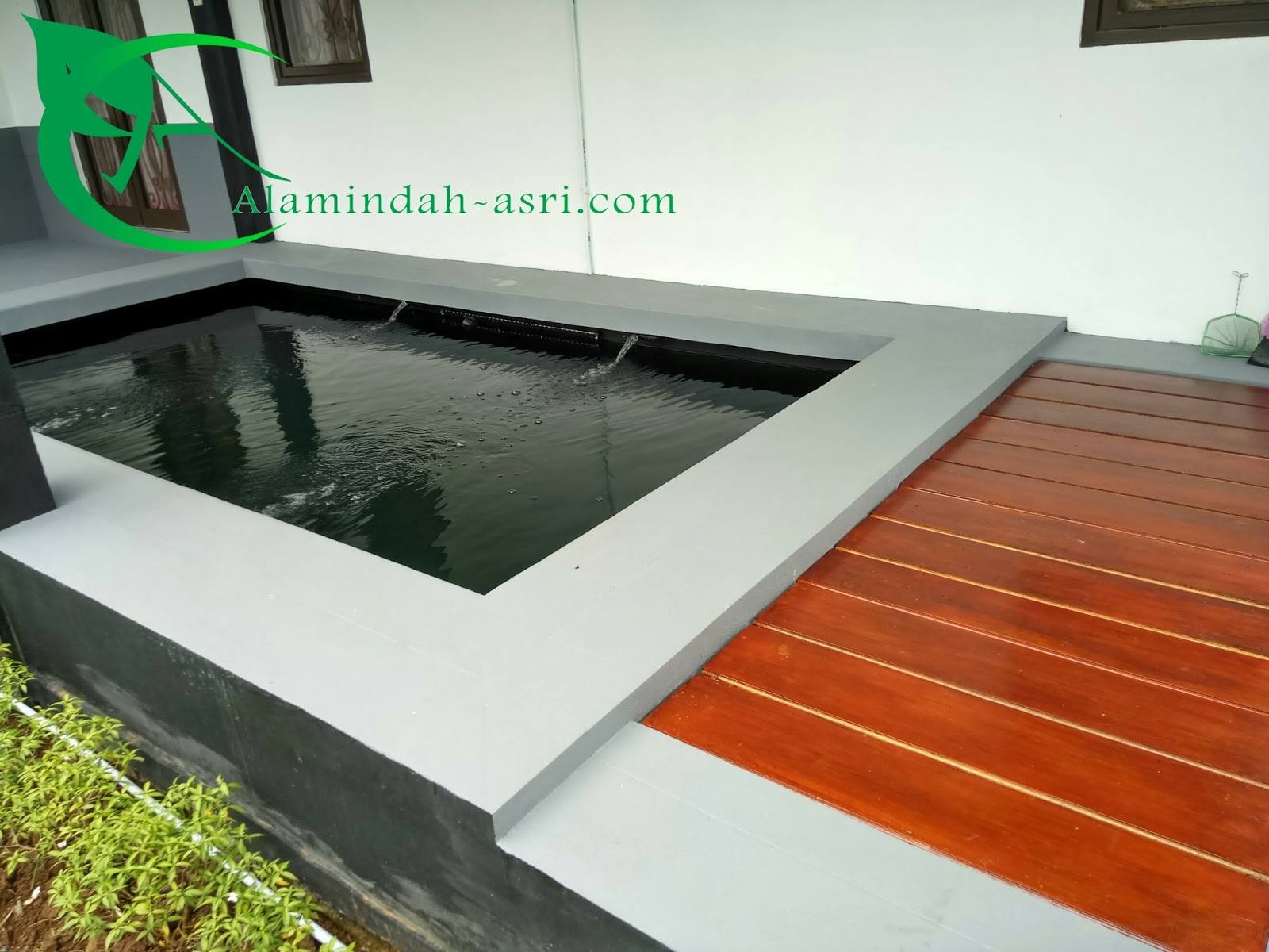 RENOVASI KOLAM KOI | TUKANG KOLAM KOI