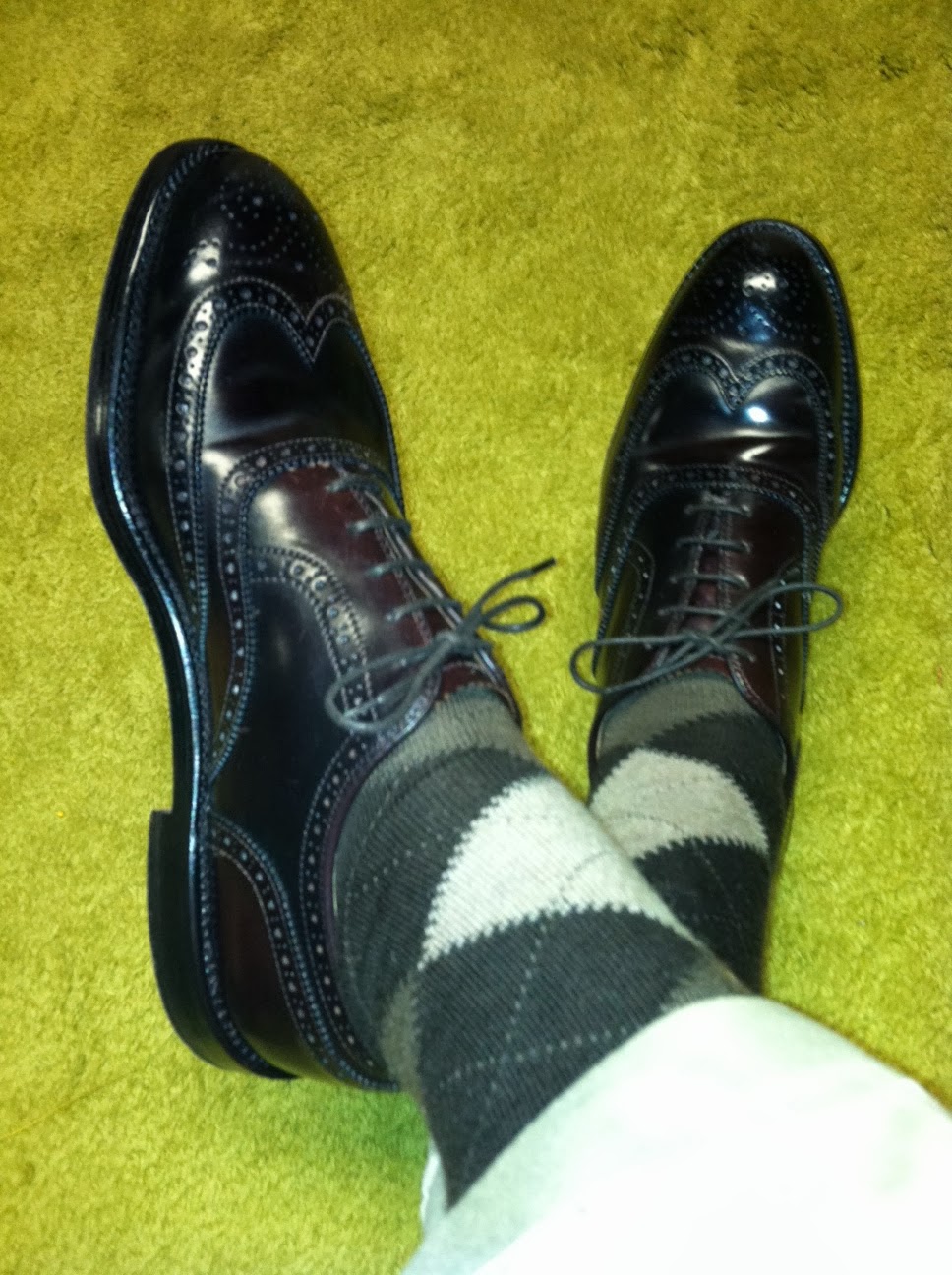alden ravello wingtip boot