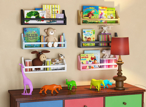 Shelves for Kids bedroom