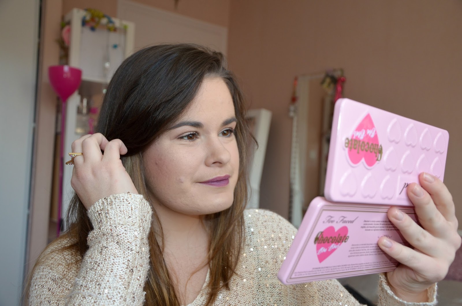 Chocolate bonbons Too Faced Tutorial