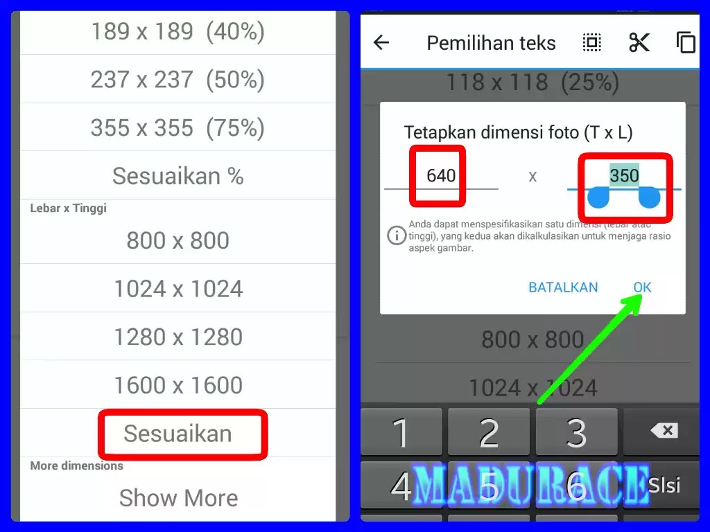 Cara Mengubah Ukuran Dimensi Foto atau Gambar Hanya Dengan Menggunakan